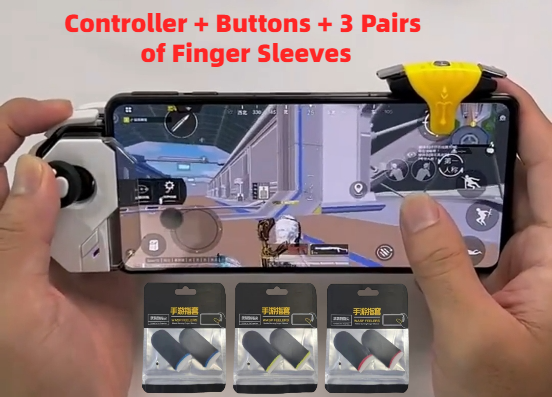 Controlador de juego tipo Fengfan HID MFI para Android e IOS Joysticks de controlador Conexión TIPO C/USB/Bluetooth Controlador de retroceso para juegos móviles 